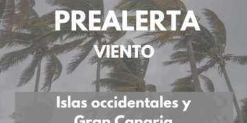 El Gobierno declara la prealerta por vientos en las islas occidentales y Gran Canaria