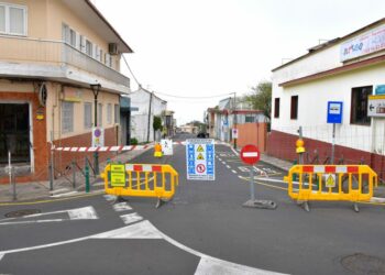 Cierre Calle Jose Antonio Bacallado