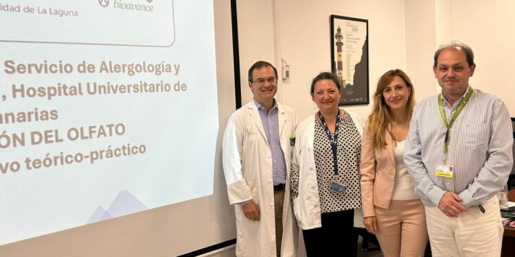 El HUC impulsa la formación en el diagnóstico de la disfunción olfativa