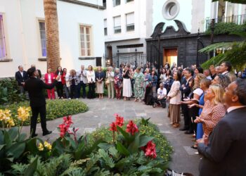 Un momento durante el concierto