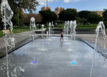 Fuente transitable en Las Rehoyas