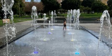 Fuente transitable en Las Rehoyas