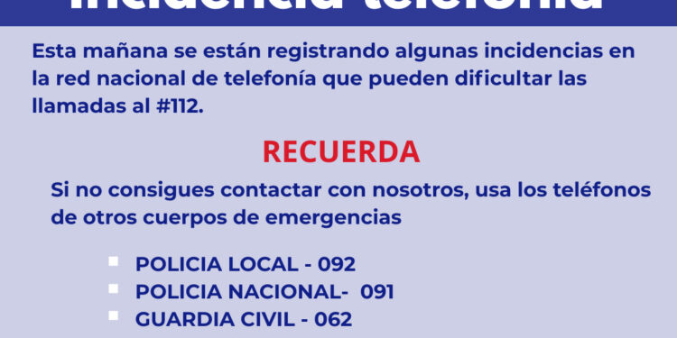 El Gobierno activa el PLATECA en fase de Alerta ante una incidencia de Telefónica España a nivel nacional