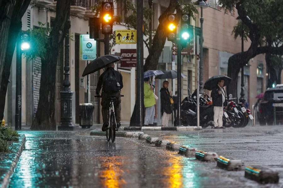 lluvias-2 Tormenta en Valencia.