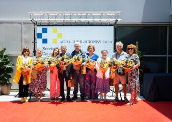 La Gerencia de Servicios Sanitarios de La Gomera homenajea a los profesionales jubilados durante 2024