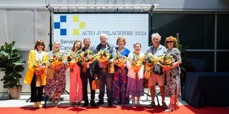 La Gerencia de Servicios Sanitarios de La Gomera homenajea a los profesionales jubilados durante 2024