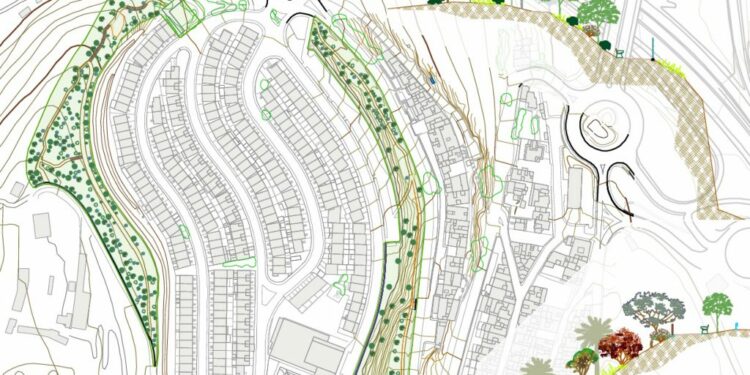 PLANO - El Ayuntamiento renaturalizará 20.000 metros cuadrados del barrio de Hoya Andrea a través del Corredor Verde Tamaraceite-Ciudad Alta
