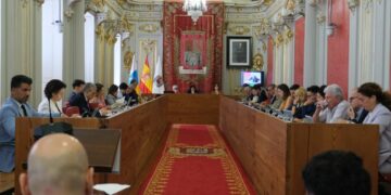 Pleno del Ayuntamiento de Las Palmas de Gran Canaria del mes de mayo