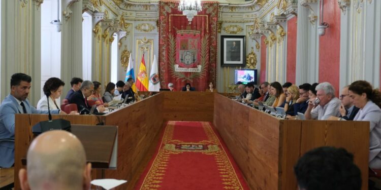 Pleno del Ayuntamiento de Las Palmas de Gran Canaria del mes de mayo