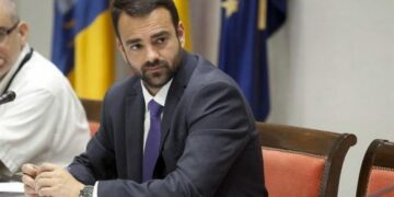 portavoz socialista en el Cabildo, Aarón Afonso