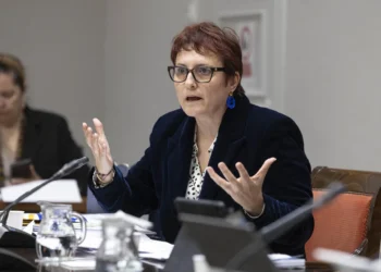 Candelaria Delgado sufre un desvanecimiento cuando comparecía en el Parlamento