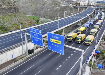 El Cabildo de Gran Canaria espera poder reabrir al tráfico pesado el viaducto del Guinguada (GC-3) en los próximos días