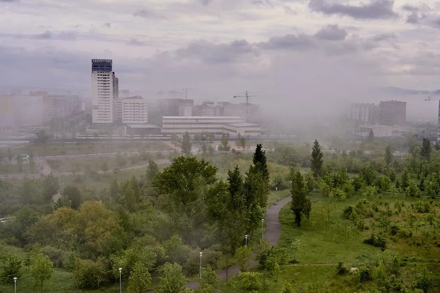 tiempo El barrio vitoriano de Salburua