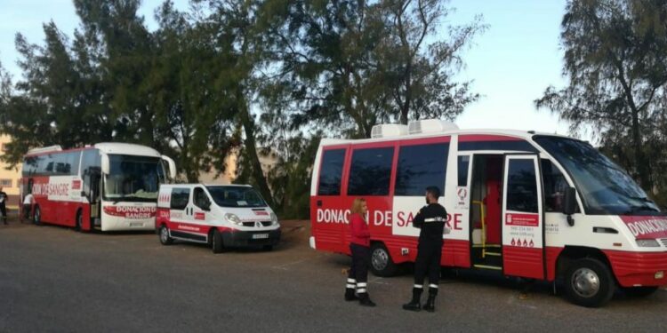 Hemodonación y Hemoterapia realiza una campaña de donación de sangre entre las Fuerzas Armadas