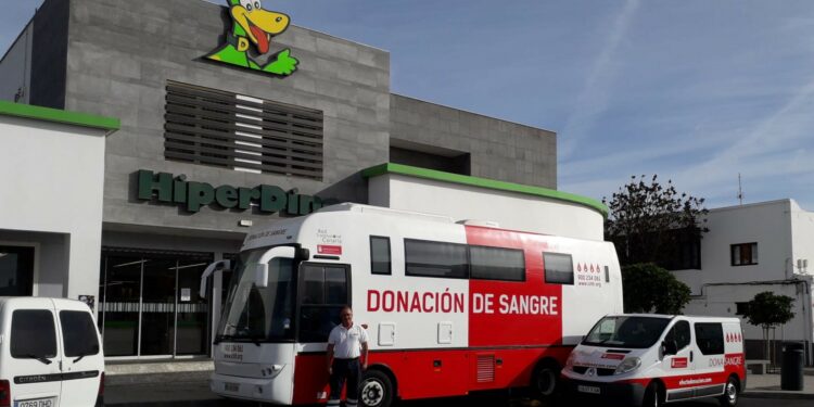 Hemodonación y Hemoterapia hace campaña de donación de sangre en los municipios lanzaroteños de Tías y Arrecife