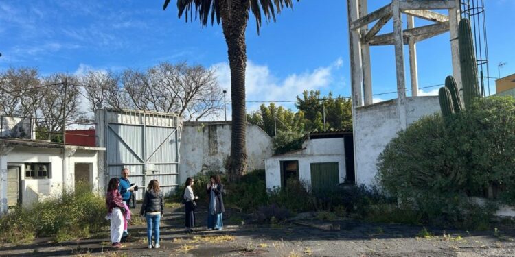 Visita técnicos antiguo acuartelamiento del Cristo