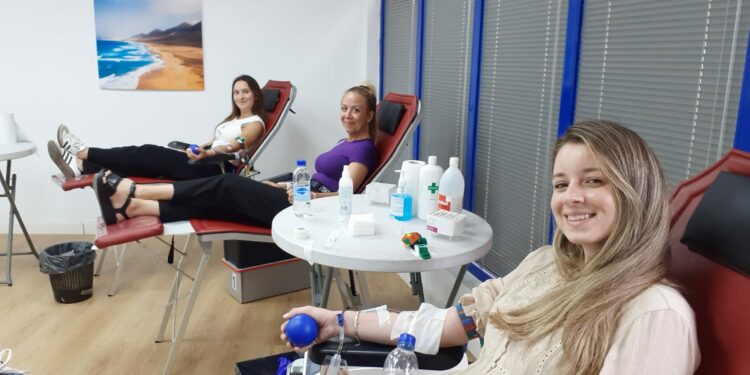 El SCS continúa fomentando la donación de sangre en distintas empresas de Canarias