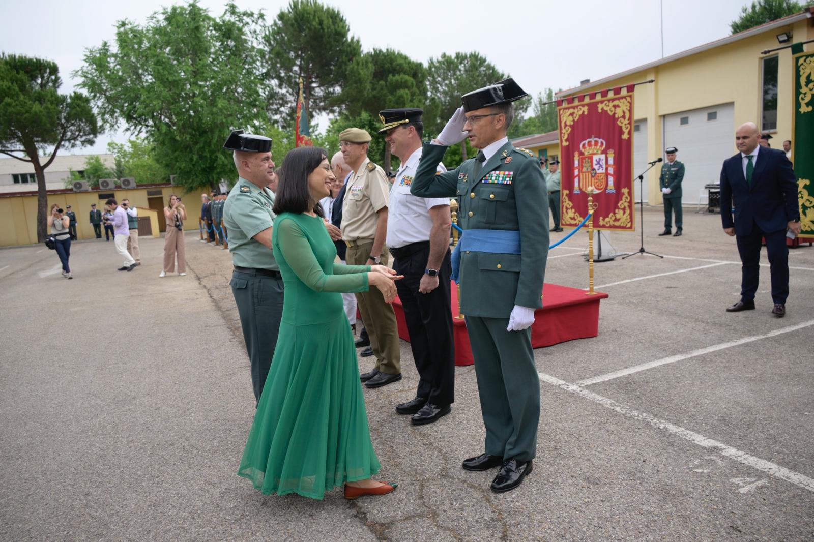 La directora general de la Guardia Civil preside la toma de posesión del jefe de la Comandancia de Madrid