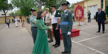 La directora general de la Guardia Civil preside la toma de posesión del jefe de la Comandancia de Madrid