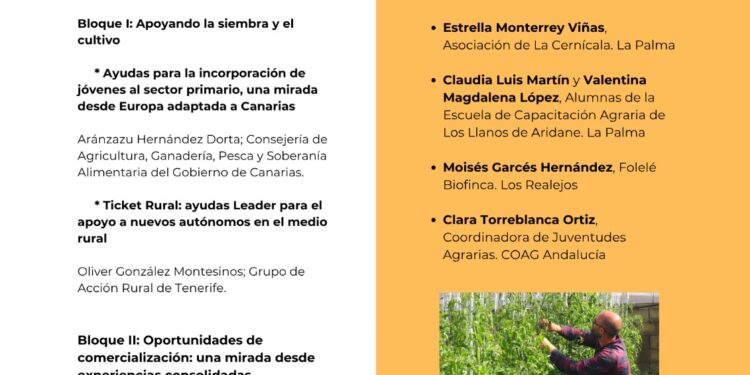 Tacoronte acoge una jornada para impulsar el relevo generacional y la sostenibilidad en el sector agrario