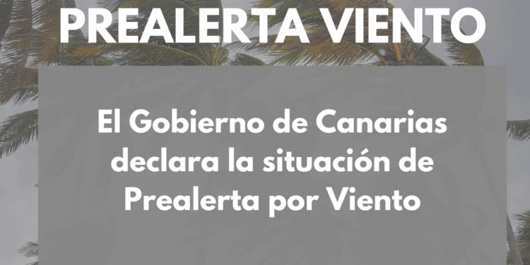 El Gobierno de Canarias declara la situación de prealerta por viento en las islas orientales, La Gomera y Tenerife