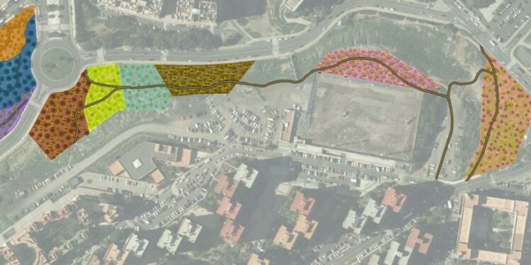 Corredor Verde Tamaraceite - Ciudad Alta (Las Torres El Pilar Barrio Atlantico)