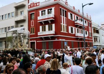 El Ayuntamiento activa un dispositivo especial de tráfico para el regreso de la Virgen del Pino a Teror 2