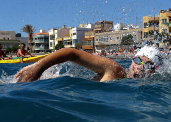 Gran Canaria celebra la fiesta de los deportes náuticos y acuáticos de los LXII Campeonatos en Edad Escolar