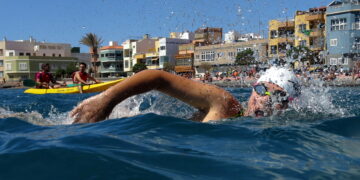 Gran Canaria celebra la fiesta de los deportes náuticos y acuáticos de los LXII Campeonatos en Edad Escolar