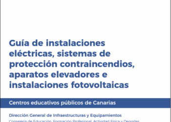Educación publica una guía técnica para facilitar la gestión de las instalaciones en los centros canarios