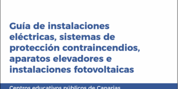 Educación publica una guía técnica para facilitar la gestión de las instalaciones en los centros canarios