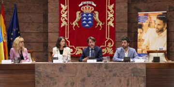 Un momento durante la jornada