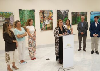 Un momento durante la inauguración