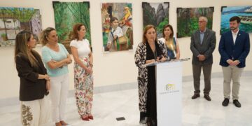 Un momento durante la inauguración