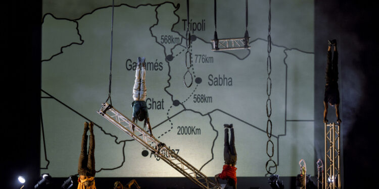 ‘Mahmud y no solo Mahmud’, circo contemporáneo y una historia real de migración y supervivencia