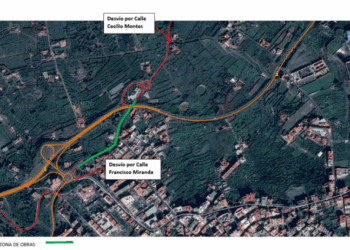 PLANO CARRETERAS DESVIOS