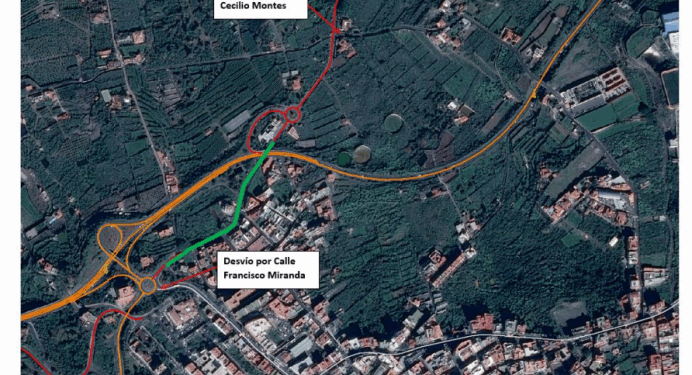 PLANO CARRETERAS DESVIOS