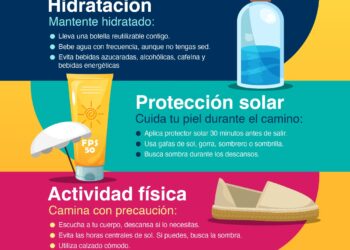 Sanidad recuerda cómo evitar riesgos para la salud durante la Bajada de la Virgen de las Nieves en Las Nieves