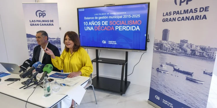 PP: Las Palmas de Gran Canaria pagará caro los diez años perdidos por la «ineficaz» gestión socialista
