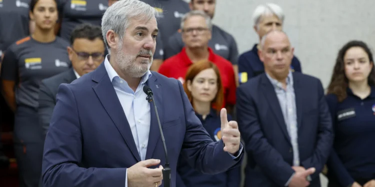 Canarias crea la Unidad de Apoyo a Emergencias para «dimensionar la respuesta» preventiva