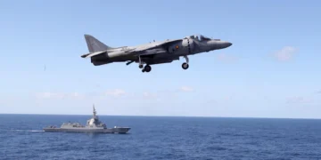 La Armada culmina las maniobras con fuego real en las que ha participado Leonor de Borbón