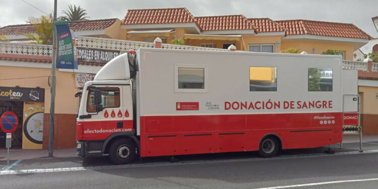 El SCS facilita la donación de sangre esta semana en Los Realejos