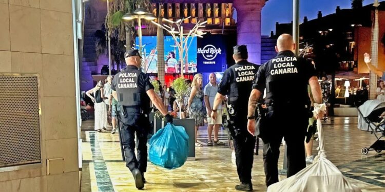 Arona Policia venta ambulante 1