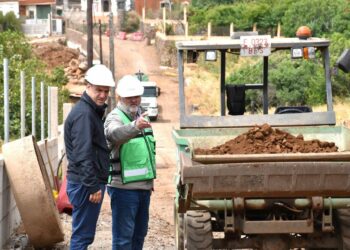 Avance obra aguas calle Las Rosas (3)