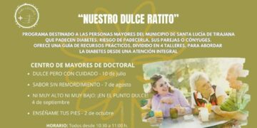 El Centro de Salud de El Doctoral colabora en un ciclo de talleres sobre el cuidado integral de la diabetes