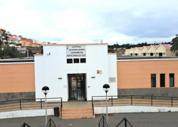 Centro Ocupacional Comarcal Santa María de Guía, en la calle Lomo Guillén.