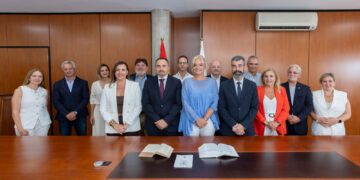 Esther Monzón preside la toma de posesión del nuevo director del SCS y otros altos cargos de su departamento