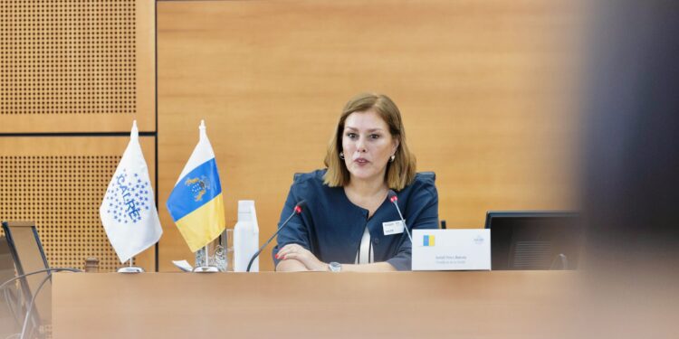 Un momento durante la reunión en Bruselas