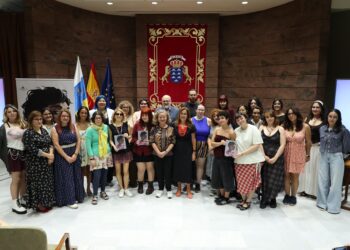 Un momento durante la presentación