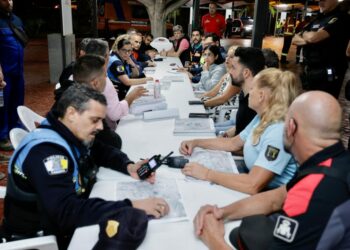 Imagen de archivo del PMA en las Fiestas de San Lorenzo
